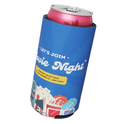 Premium 24 oz Full Color Tall Boy Foam Can Cooler