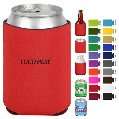 Economy Foam Full Color Can Cooler